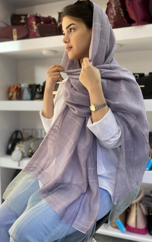 شال ابریشم ویسکوز وارداتی
