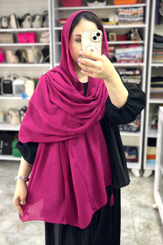 شال پلیسه کجراه