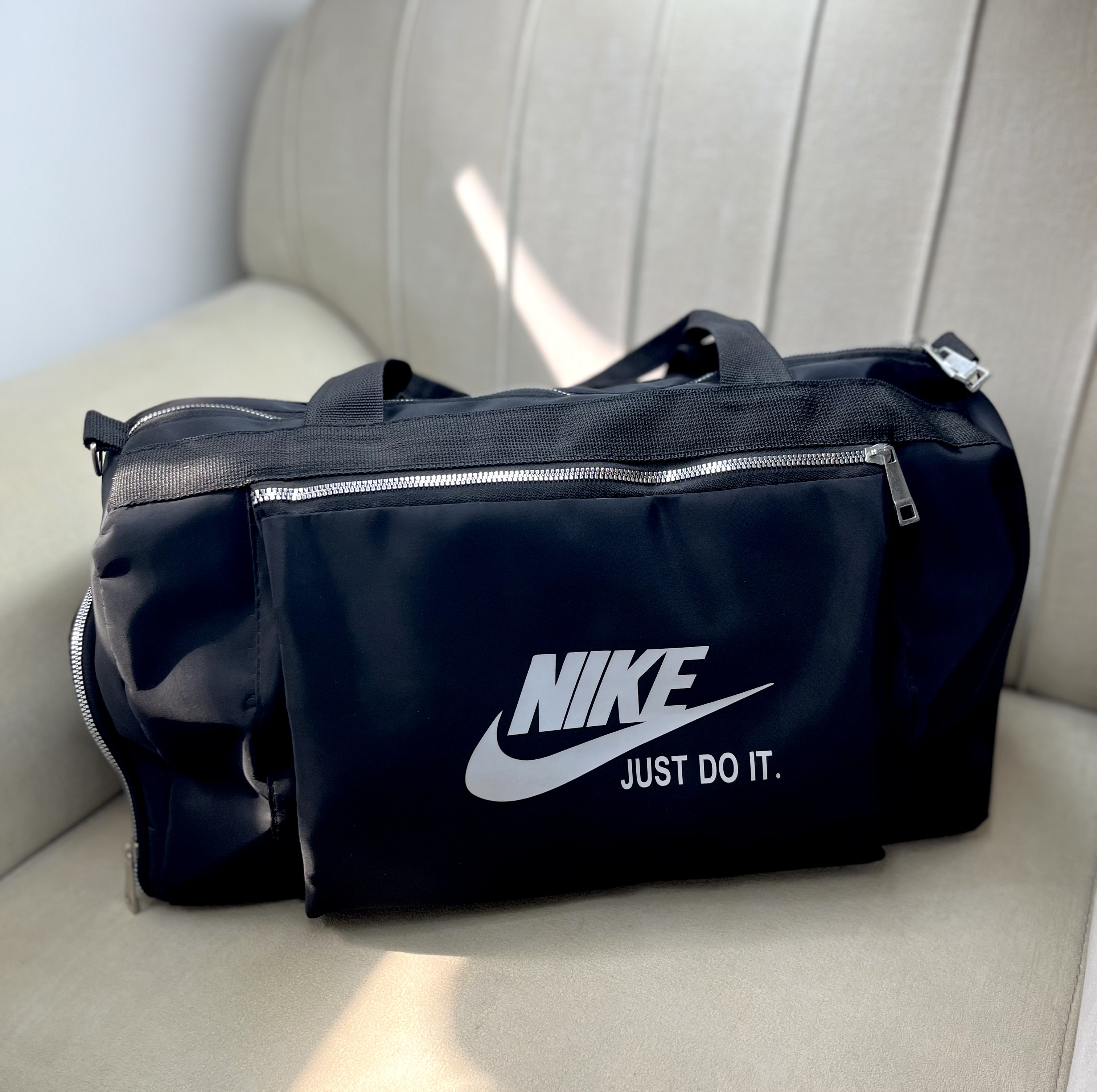 ساک ورزشی جاکفشی دار NIKE جلوزیپ